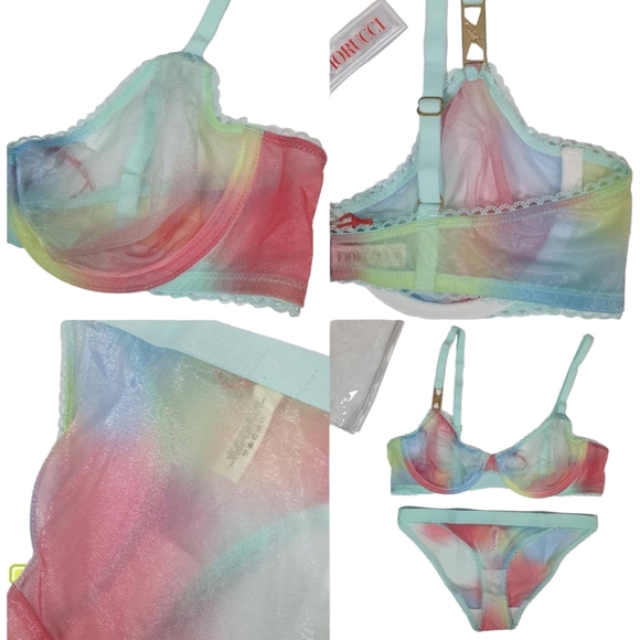 🍭 Fiorucci Sheer Lingerie Set 🍭 - Picture 3 of 4